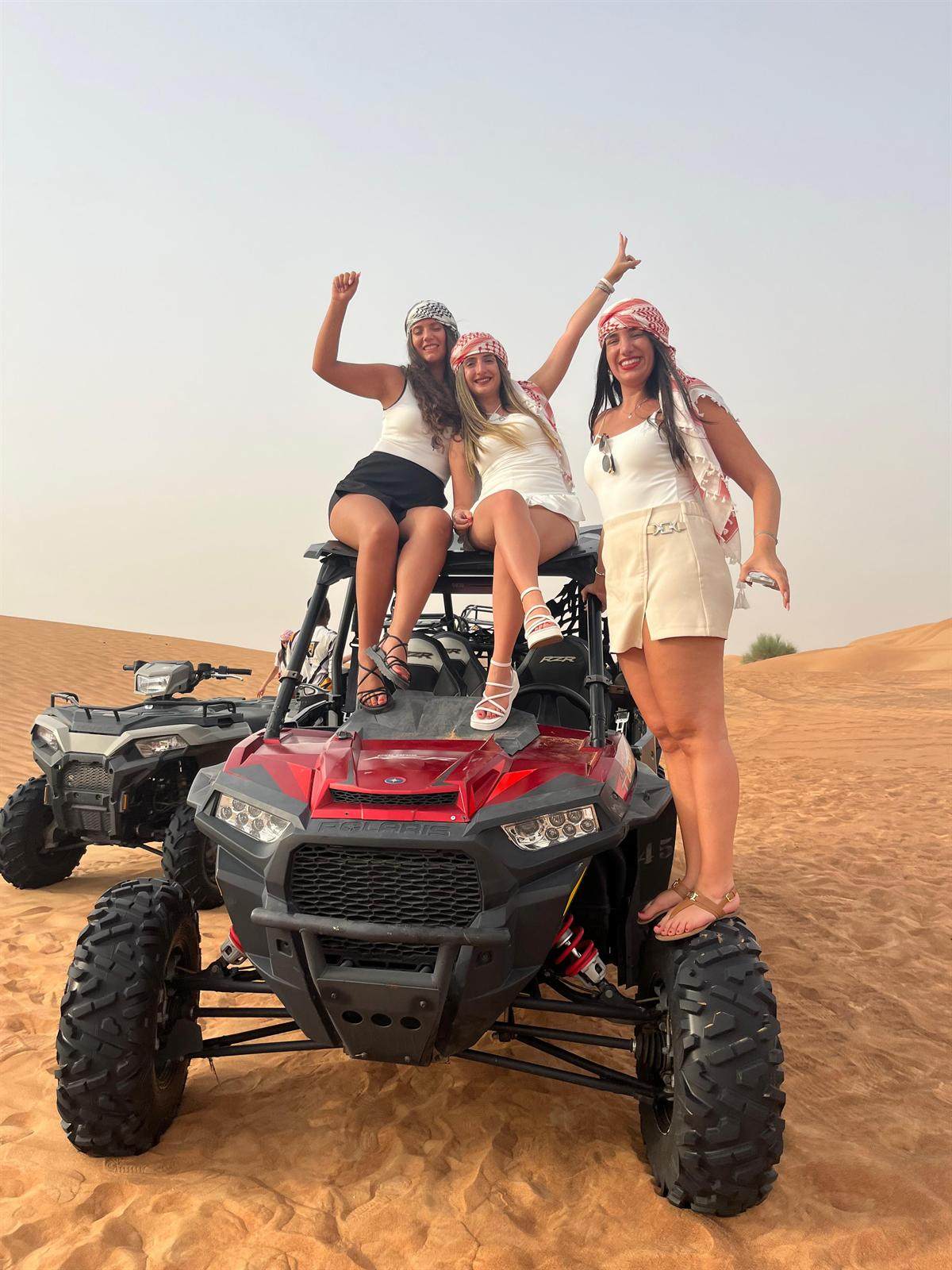 Quad bike adventure in Dubai desert safari
